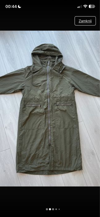 Parka wiatrówka khaki S M Reserved
