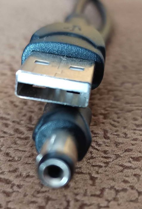 Kabel USB - DC długość 50cm