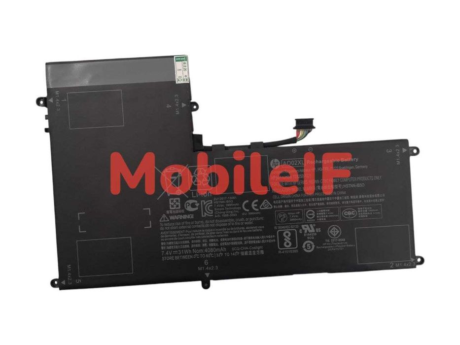 Акумулятор HP ElitePad 1000 G2,HSTNN-LB5O,728250-1C1,AO02XL Original