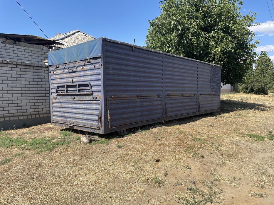 Кузова зерновоза на машину и прицеп