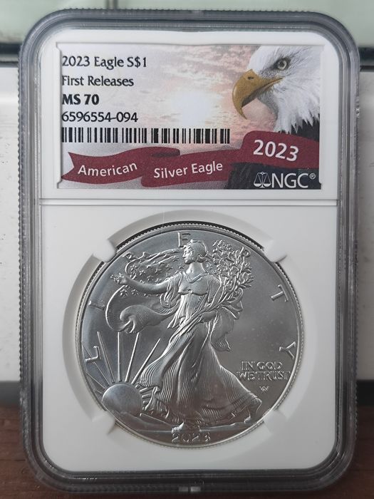 2023 1 American Silver Eagle - NGC MS70