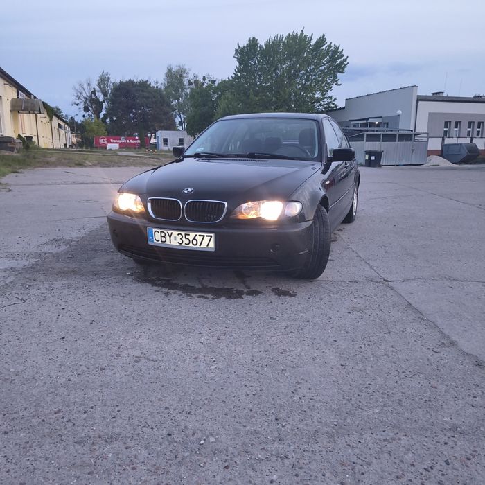 BMW E46 316i czarne