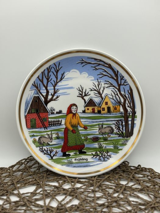 Вінтажна порцеляна тарілка Німеччина.Вінтажний посуд