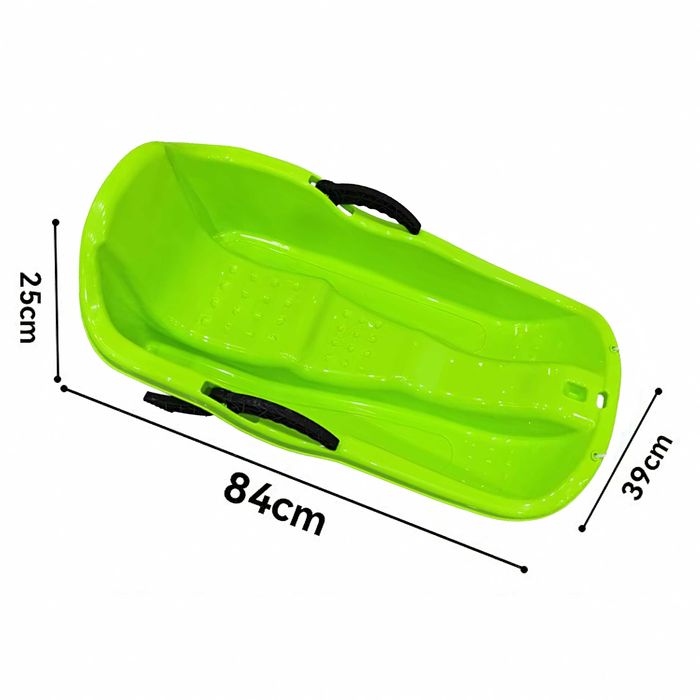 Ślizg sanki NOWE zielone/różowe