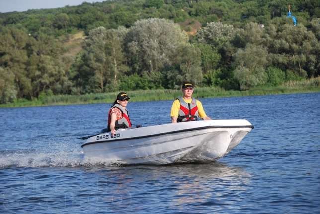 Лодка пластиковая БАРС 350
