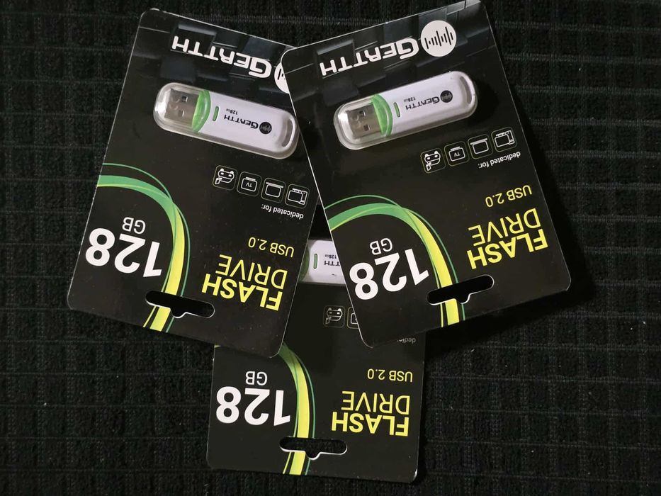 Gertth pendrive 128GB USB 2.0 - 3 sztuki