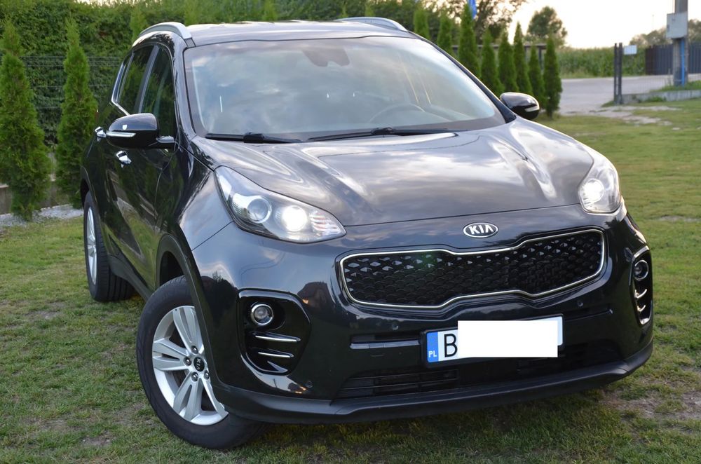 Kia Sportage 1.7Crdi 2WD Ledy Navi Kamera Pdc 100% Bezwypadek Rej. w PL BDB Stan