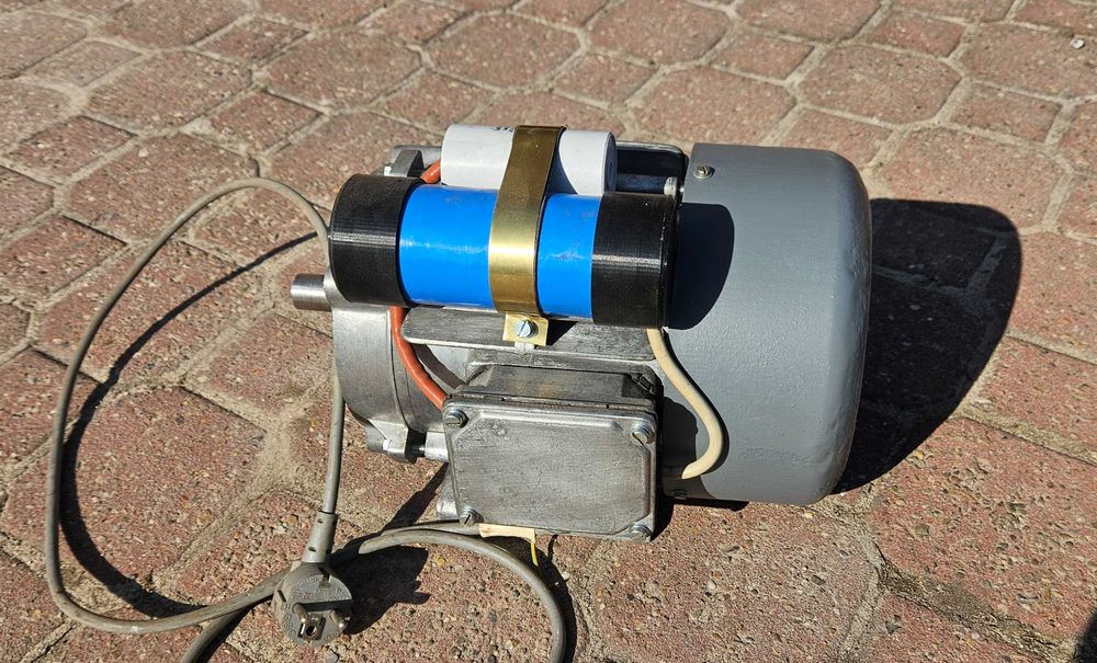 Silnik elektryczny jednofazowy 220v 230v Wiefamel