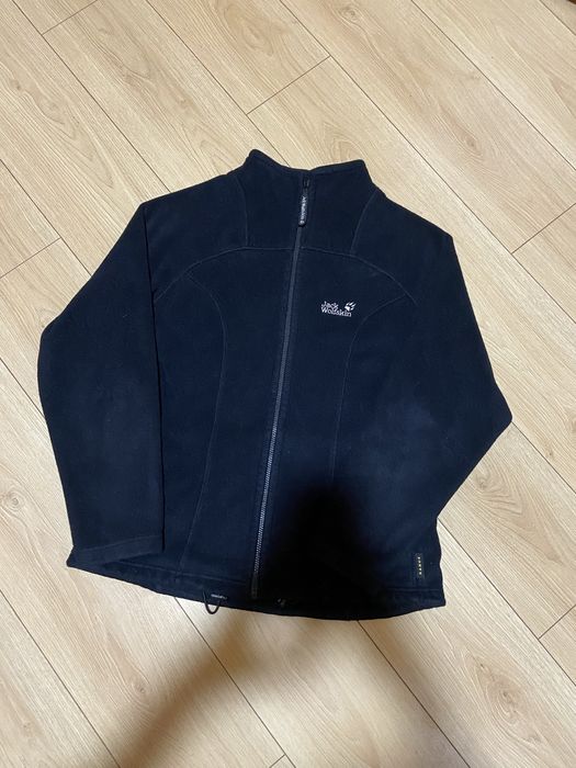 Флисовая зип худи Jack Wolfskin