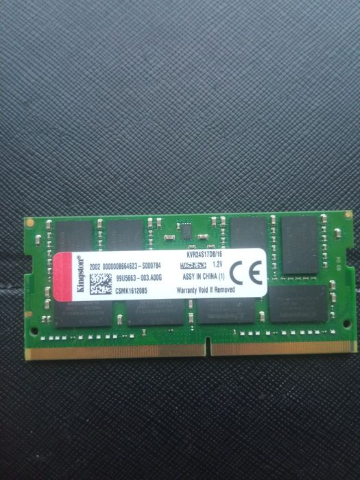 Оперативна пам'ять ноутбука 16Gb DDR4