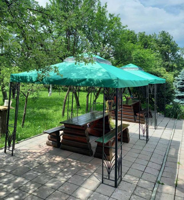Тент на альтанку садову, беседку, садовий павільйон, парасольку, намет