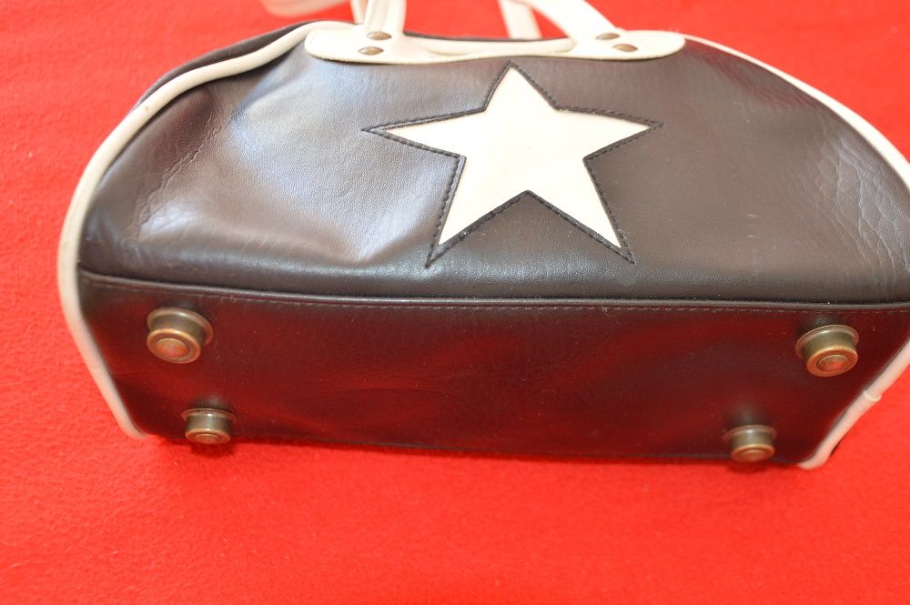 Torebka Converse All Star. CzaRNO-BIAŁA. Zadbana.