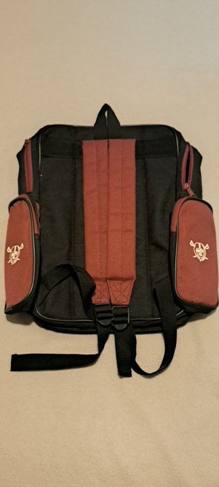 Rádio, leitor portátil de CD, mochila