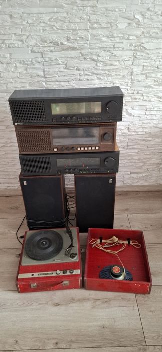 Glosniki  ,radia,gramofon PRL