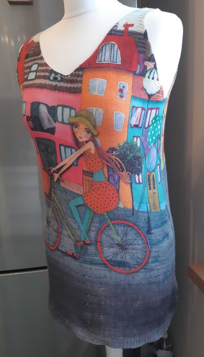 tunika Kot na rowerze 38 (M)