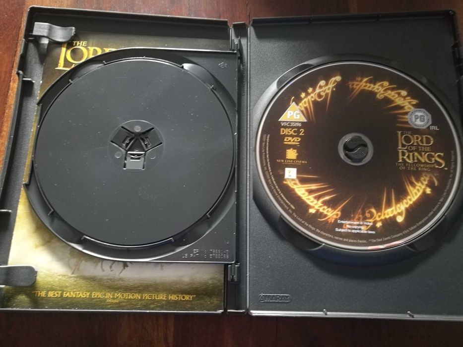 The Lord Of The Rings - The Fellowship Of The Ring 2XDVD (Leg INGLÊS)