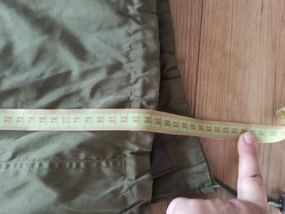Kurtka parka, płaszcz przeciwdeszczowy rozmiar 34/XS Sinsay kolor khak