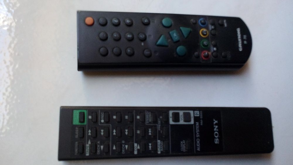 Comandos de TV originais de: Sony, Best, TV Cabo, ZON, Sharp
