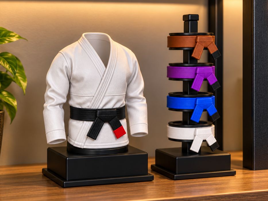Kimono com suporte de faixas para Jiu-Jitsu