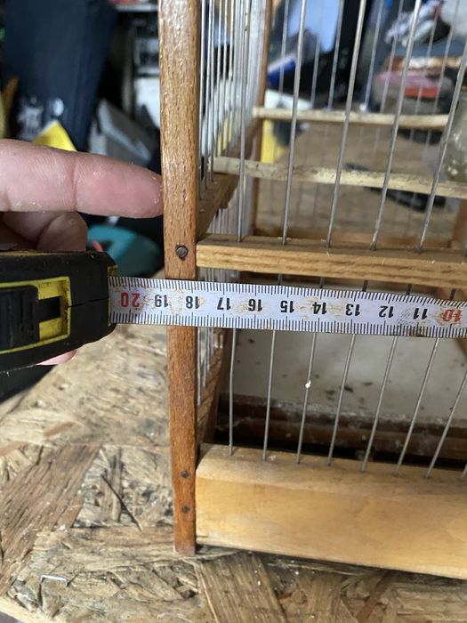 Клетка для птичек, ручной работы