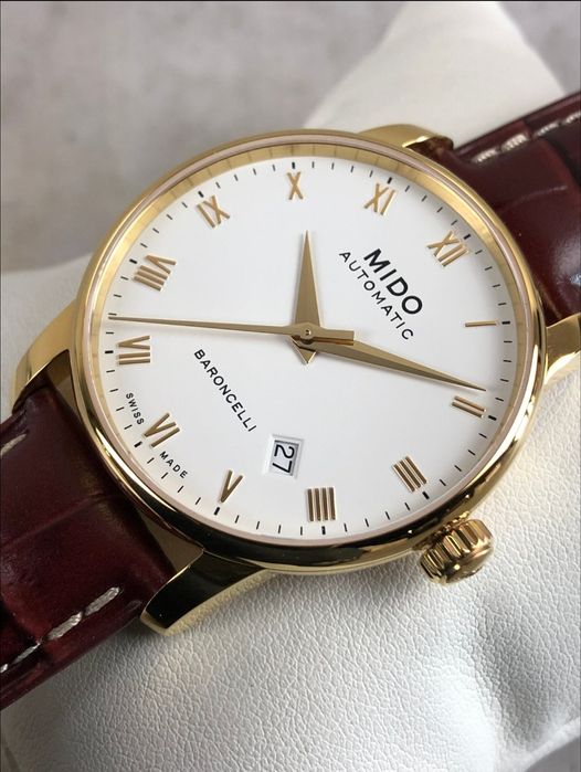 MIDO Baroncelli II Automatic 38mm - szwajcarski zegarek męski