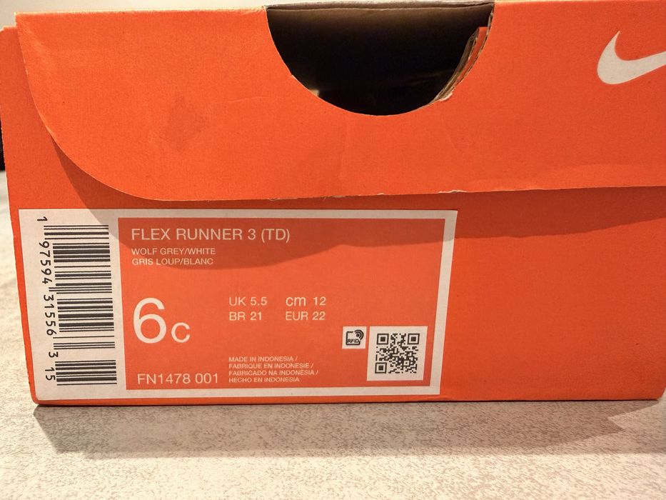 Flex runner 3 , tamanho 22