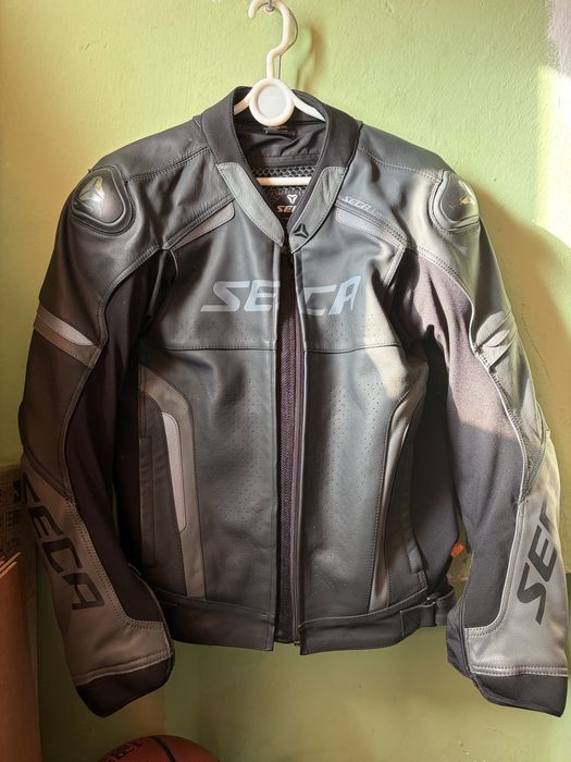 SECA hooligan black kurtka skorzana