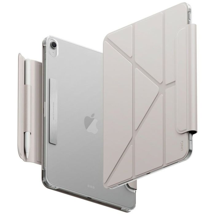 Etui UNIQ Camden Lite do iPad do iPad 11 A16 (2025) / iPad 10.9 10 gen. (2022) beżowy
