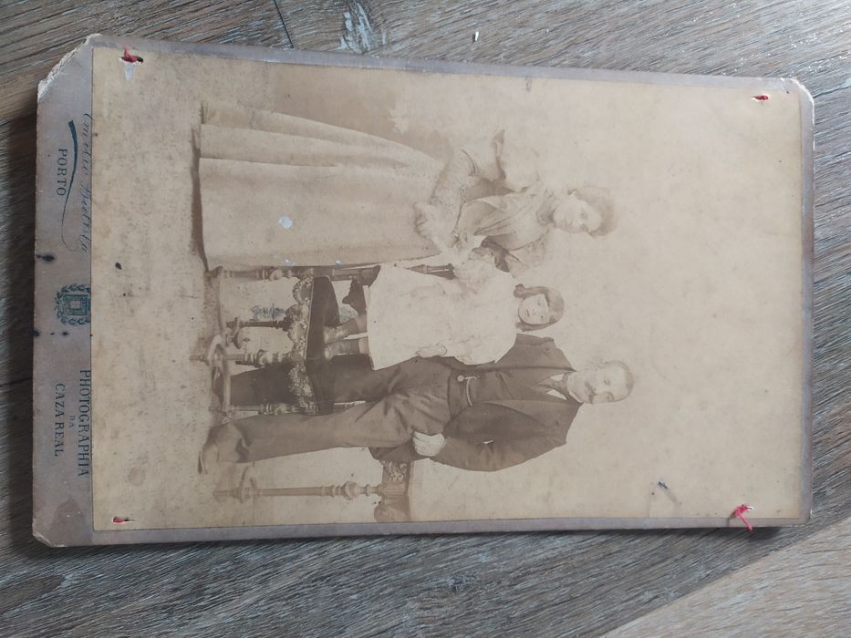 Fotos antigas em cartão 1820