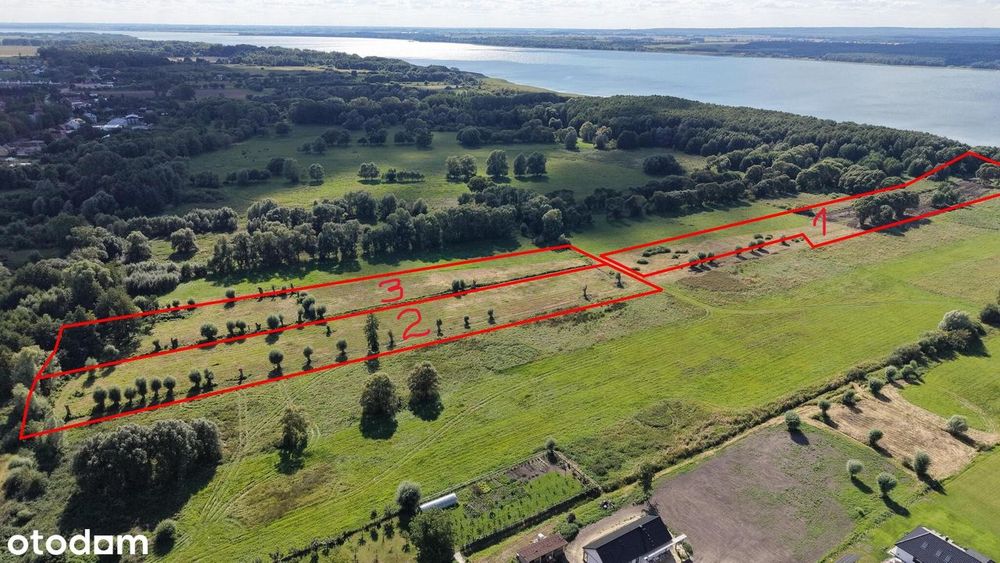 Działka Sprzedaż Kunowo Jezioro Miedwie - bezpośredni dostęp