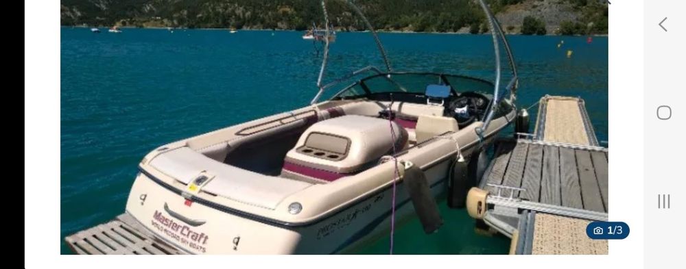 Łodka MasterCraft z przyczepka 1996 rok