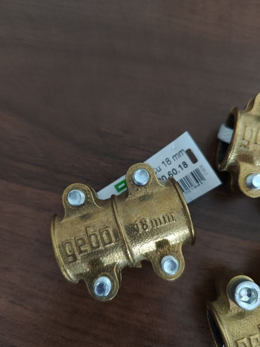 Obejma naprawcza GEBO MD 18 mm do rur miedzianych