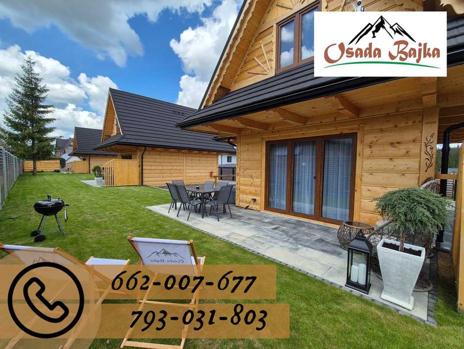 Komfortowe domki Zakopane Osada Bajka Murzasichle nowy ośrodek