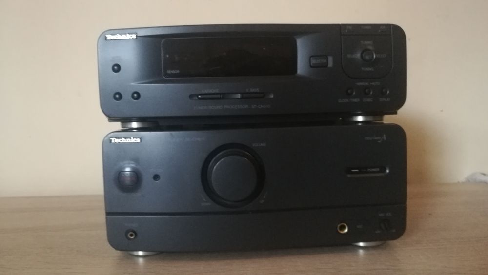 Technics SE -CH 610 Amplifer  Processor Tuner ST- Ch510