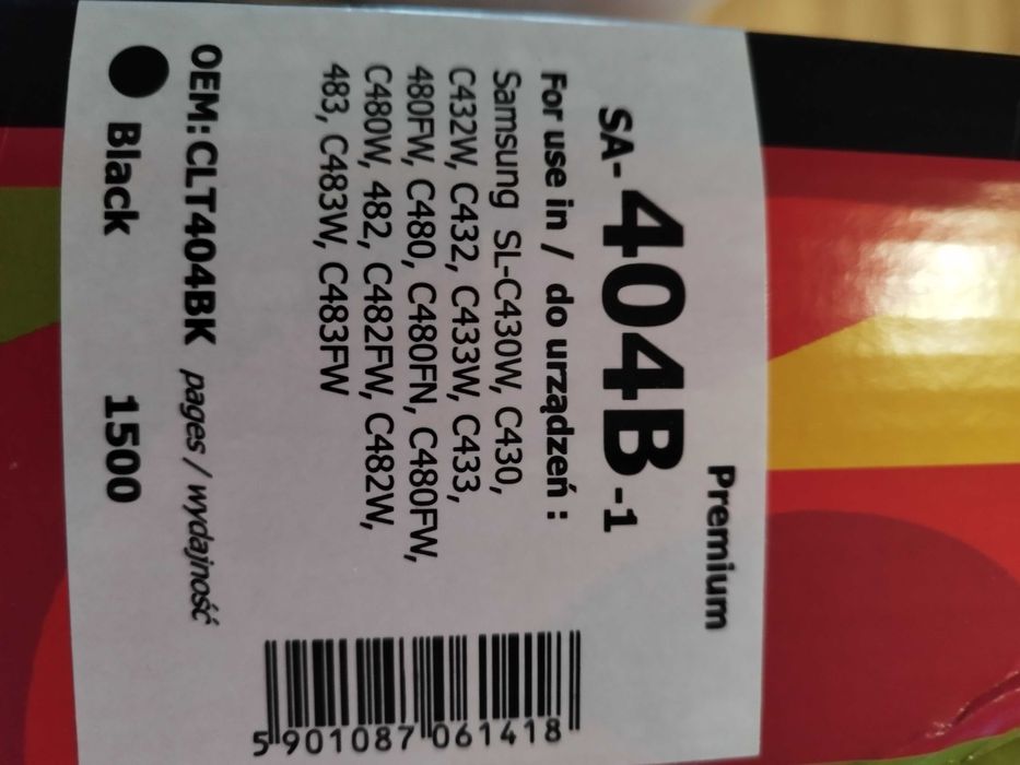 Toner czarny do drukarki Samsung Xpress C480W