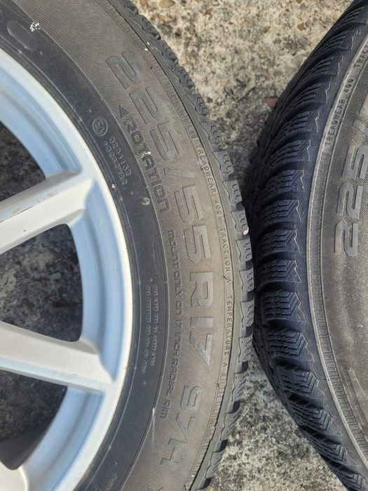 kola bmw 5x112 17 cal opony nokian 225/55/17