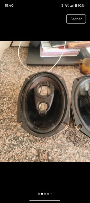 Colunas oval para carro
