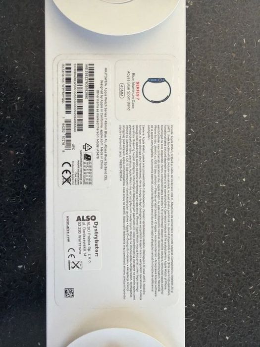 Apple Watch Series 7 45mm GPS + Cellular (LTE) – komplet