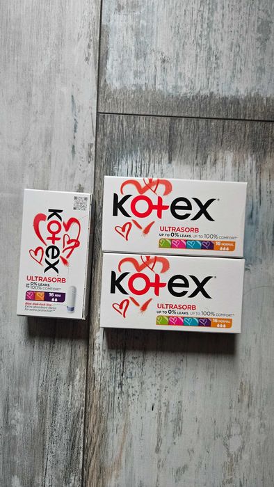 Tampony Kotex Ultrasorb