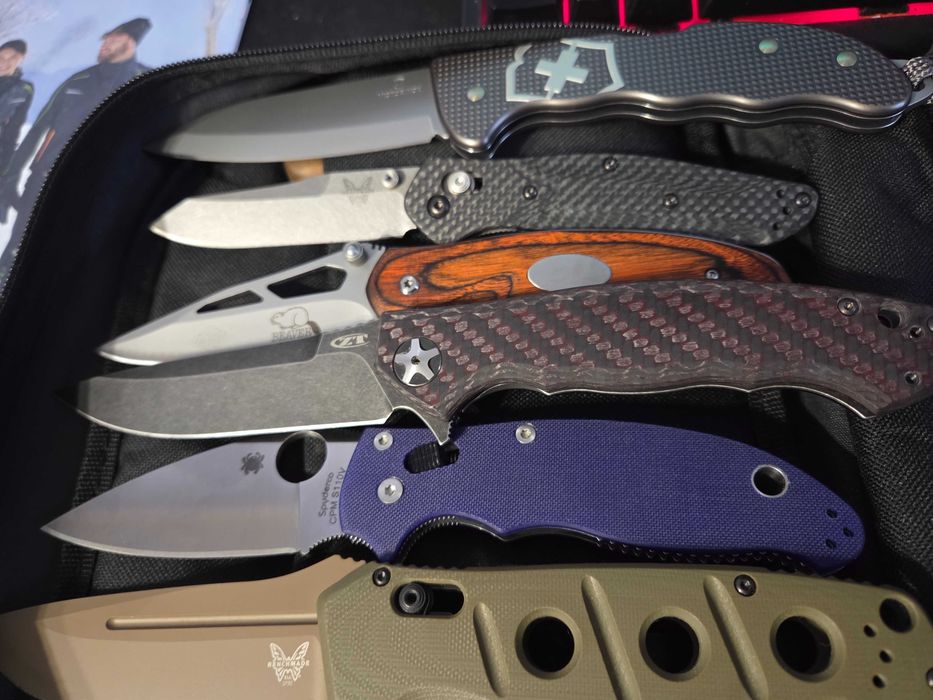 kolekcja noży EDC