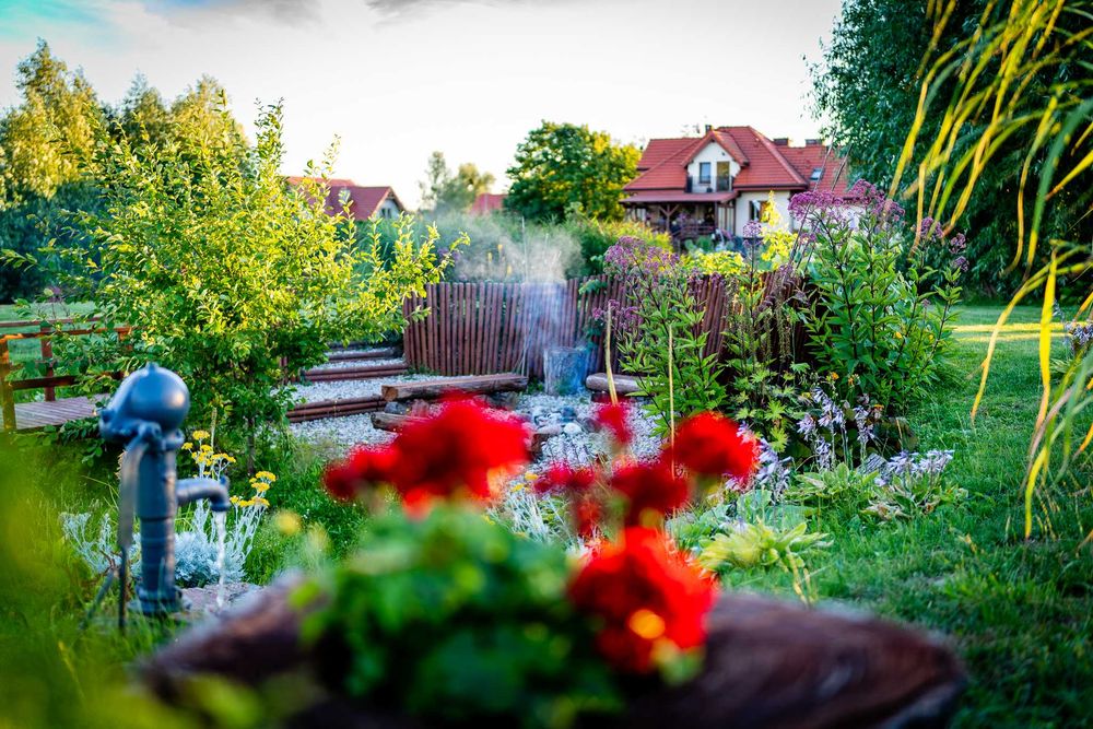 Domek z jacuzzi, domek nad jeziorem , domek na Mazurach 4-6 os., nocleg Mrągowo, sauna, jezioro 1,2km