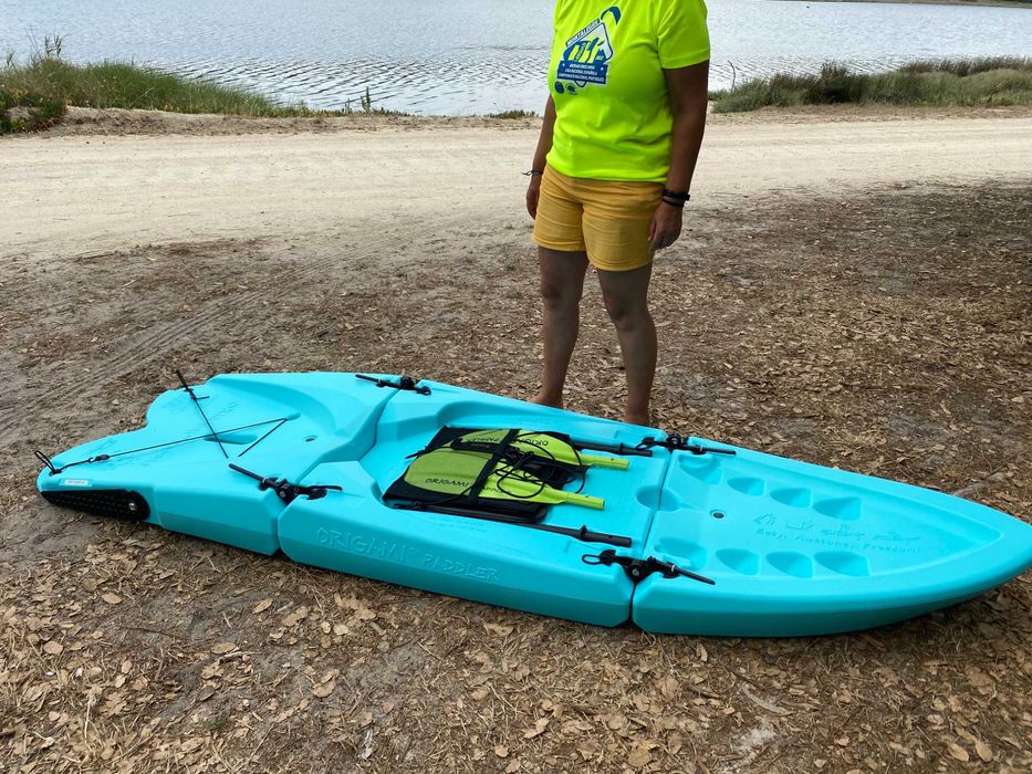Paddle rígido dobrável em 3