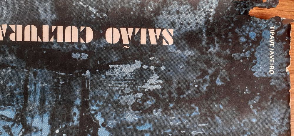 100 Anos de Artes Plástica - Cartaz / Poster Aveiro 1982 50x70 cm