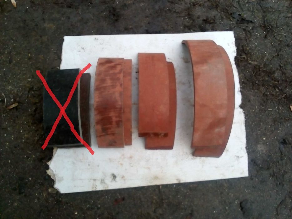 Накладки гальмівні ГАЗ 51; 53