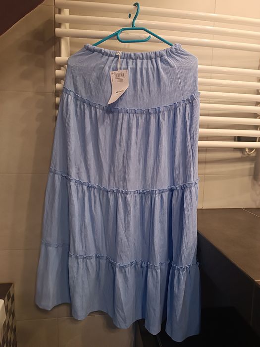 Spódnica Sinsay niebieska nowa XS
