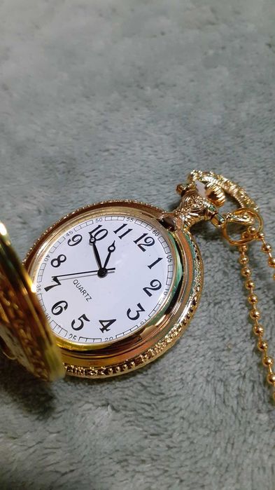 Relógio de bolso com corrente homem NOVO
