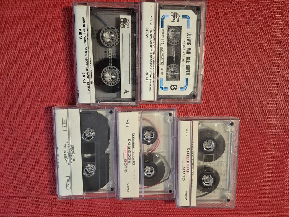 Beethoven zestaw 5 kaset magnetofonowych
