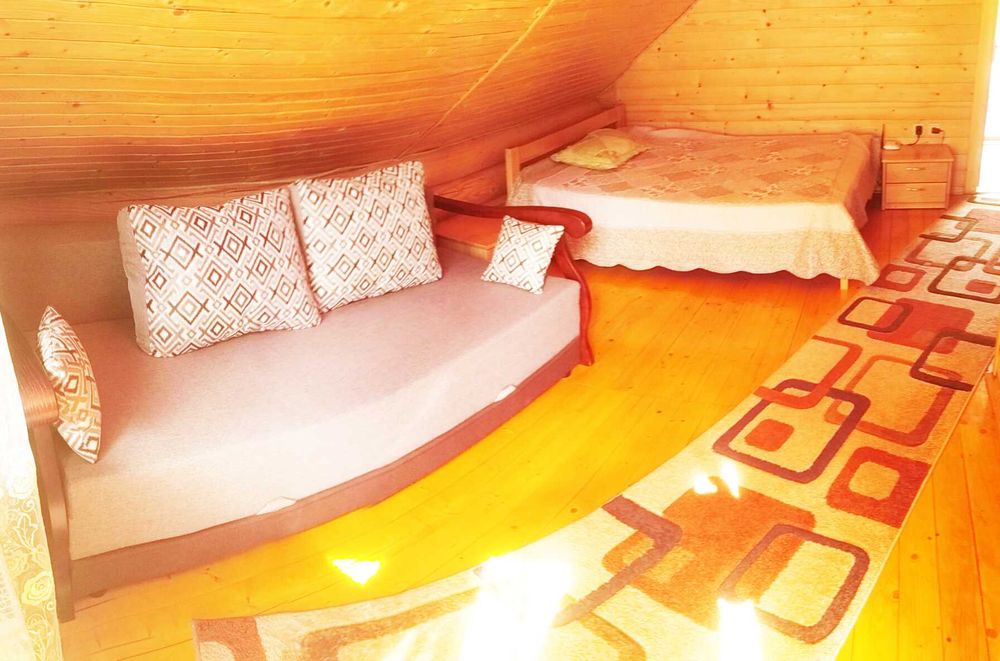 Дерев'яний котедж будинок