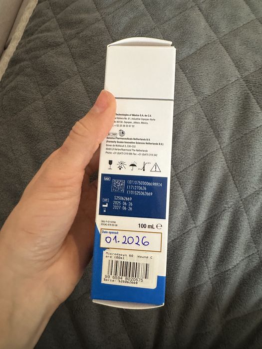 Microdacyn 60 wound care