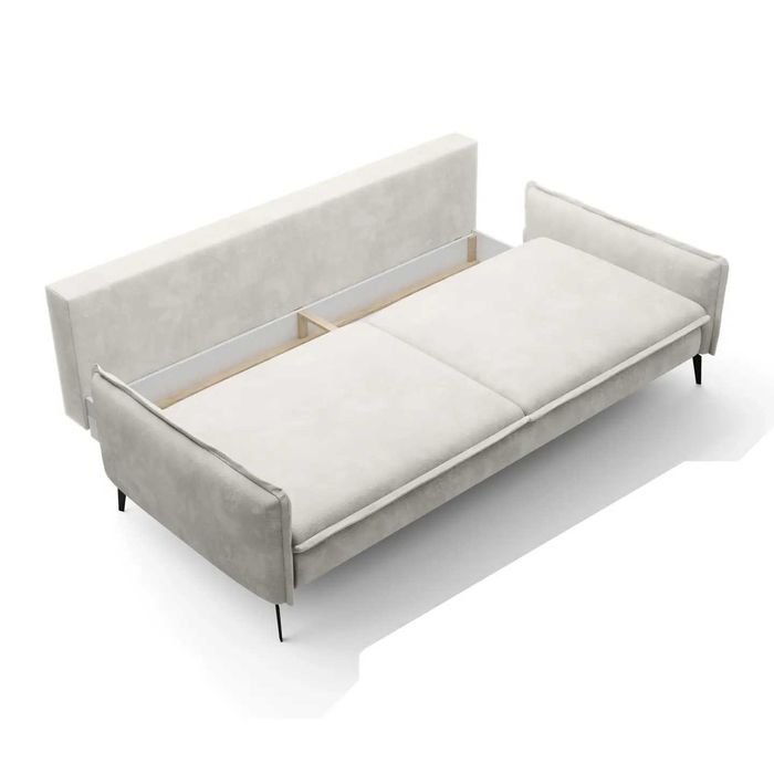 Sofa Glossy – Funkcja Spania i Pojemnik Na Pościel